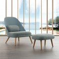 Armchair modern "Titty"